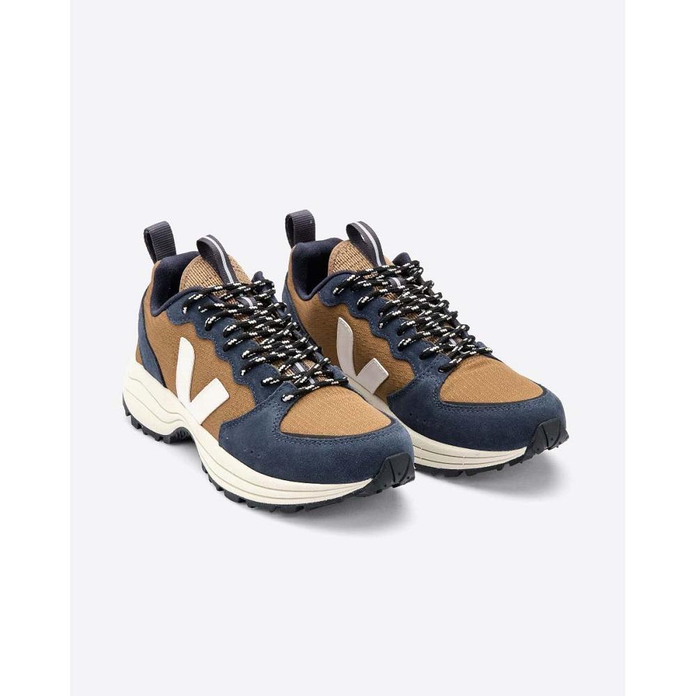 Veja VENTURI RIPSTOP Loopschoenen Dames Brown/Blue | BE 449YXF